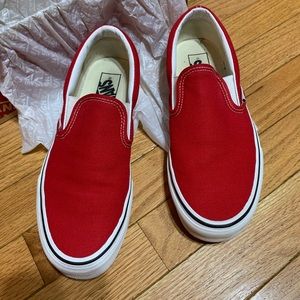 red vans size 8.5